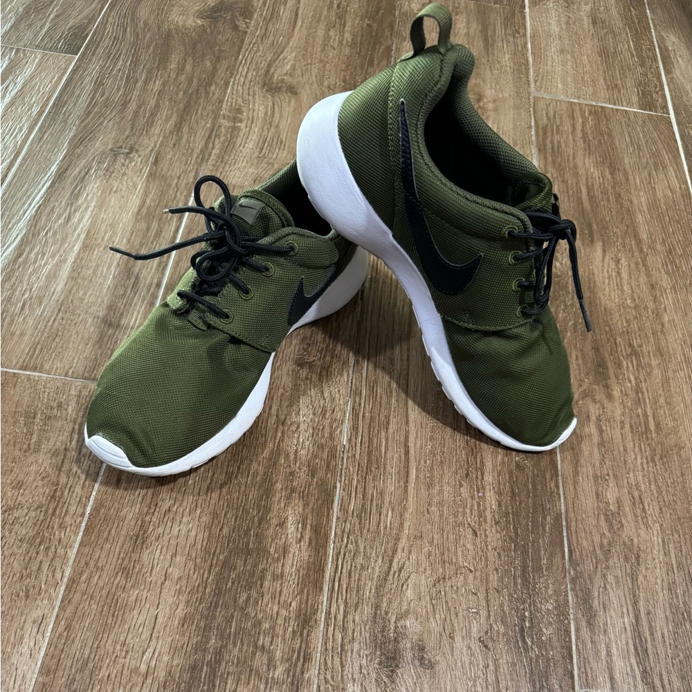 Nike Olive Green Athletic Shoes